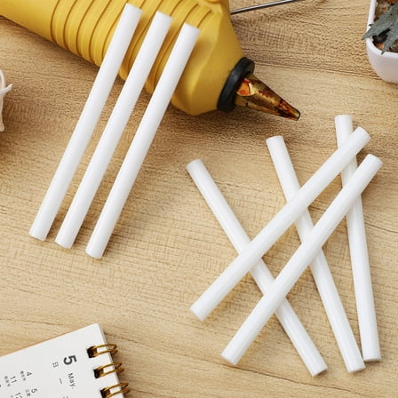 BESTOYARD Jumbo Glue Sticks Bulk Hot Melt Glue Stick for Craftsmen White DIY Art Crafts 16Pack