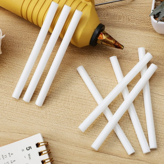 BESTOYARD Jumbo Glue Sticks Bulk Hot Melt Glue Stick for Craftsmen White DIY Art Crafts 16Pack