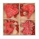 thumbnail image 1 of Adornos navideños de madera para decoraciones colgantes Rebanadas de madera con correas Juego de Abanopi Decoraciones Colgantes, 1 of 6