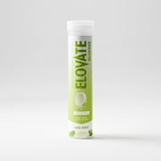 Elovate Effervescent Glucose Tablets, Lime Mint, 40 Tablets, 8 Oz