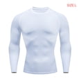 thumbnail image 4 of Qarigey Ropa interior térmica para hombre, medias elásticas de secado rápido, ropa deportiva de manga larga para correr en invierno, ropa Type3 NO3, 4 of 6