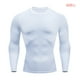thumbnail image 4 of Qarigey Men Thermal Underwear Tight Winter Skiing Sleeve Clothes Tops Warm Compression Long Sportswear Running for Bodybuilding Type3 NO3, 4 of 6