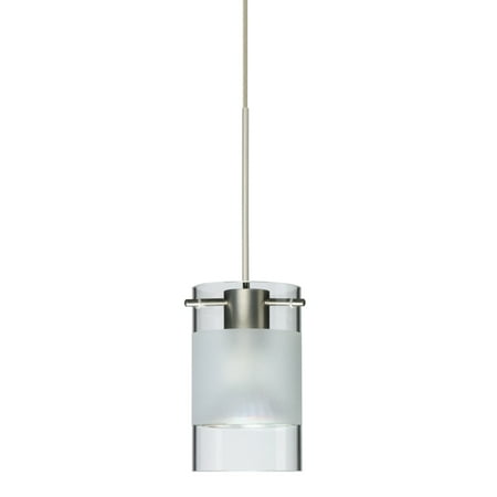

Besa Lighting 1Xt-6524Ec Scope 1 Light Halogen Cord-Hung Mini Pendant - Nickel