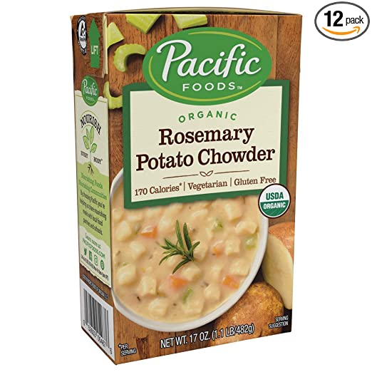 Pacific Natural Foods Chowder Rosemary Potato, 17 Oz