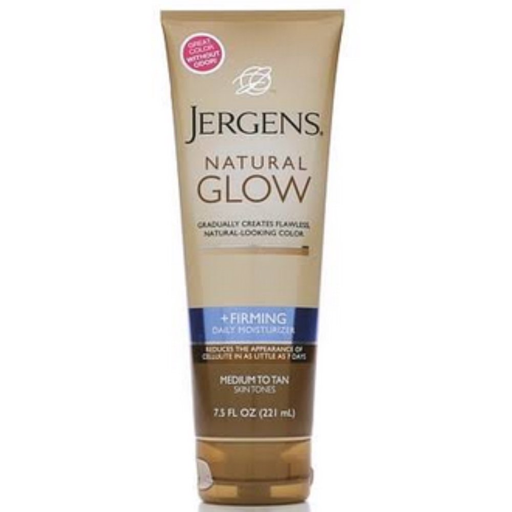 Jergens Natural Glow Daily Moisturizer Firming Medium/Tan Skin Tones 7.