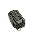 thumbnail image 3 of Vitodeco Genuine Leather Smart Key Fob Case Cover Protector Compatible for Toyota Sienna (2021 - 2026 Models) - 5-Button, Black, 3 of 5