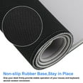 thumbnail image 4 of Cmhoo Gaming Mouse Pad with Stitched Edges,[27.5X11.8IN] Non-Slip Rubber Base,Waterproof Computer Desk Mat for PC,Mac, Laptop-Thick Durable Surface for Office,Home,Work-70x30 GreyW, 4 of 4