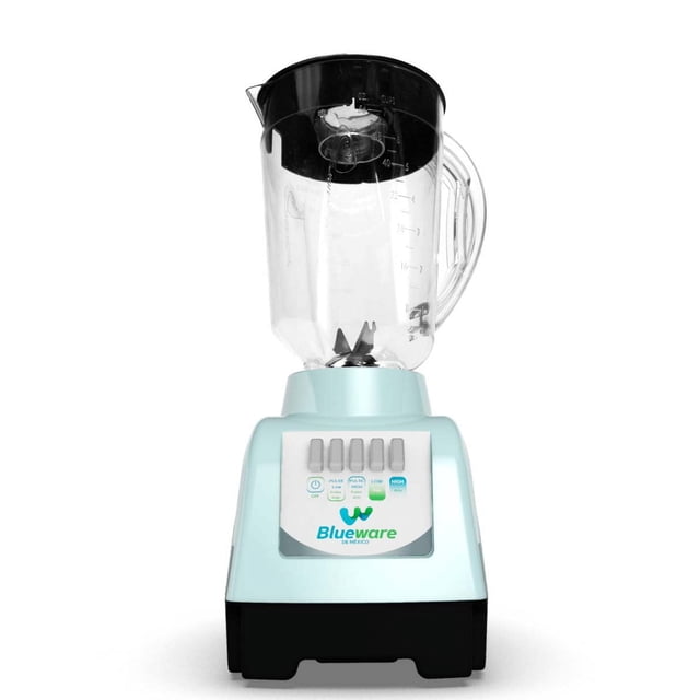 Licuadora Blueware 550 Watts Vaso Plastico 1.6 Lts Verde Menta