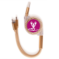thumbnail image 1 of Cable de carga telescópico múltiples USB tres en uno, 1 of 3