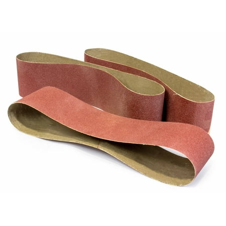 WEN 6-Inch x 48-Inch 80-Grit Belt Sander Sandpaper, (Best Sandpaper For Leather)
