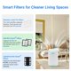 thumbnail image 3 of Purificador de aire Nuwave Oxypure Zero E500 para habitaciones grandes, 3 of 9