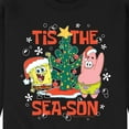 thumbnail image 3 of SpongeBob SquarePants - Tis The Season - Men's Crew Neck Fleece Pullover, 3 of 6
