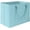 Blue, variant on The Lakeside Collection Faux Leather Letter-Size File Organizer, Black