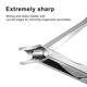 thumbnail image 3 of Portable Nail Clippers,Medical Grade Stainless Steel Foldable Nail Cutter with Leather Case, Ultra Slim Travel Design, 3 of 4