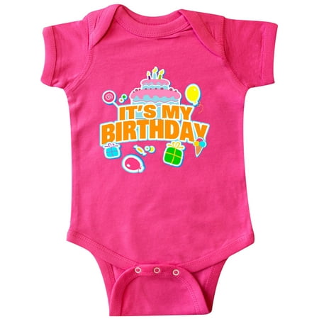 

Inktastic It s My Birthday Gift Baby Boy or Baby Girl Bodysuit