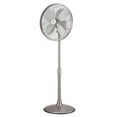 thumbnail image 2 of Good Housekeeping 16’’ 3-Speed Oscillating Retro Pedestal Fan Brushed Nickel, 2 of 3