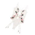 thumbnail image 4 of Mono Sexy Bordado Flor Body Hollow Lace Lencería Ropa de dormir, S Monstrate XX000117-01, 4 of 7