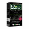 thumbnail image 1 of Indus Valley Kit de color de cabello de henna orgánica para mujeres - Sin químicos, de canas, polvo de henna negro suave y natural - Tinte para el cabello a base de hierbas veganas impregnado con, 1 of 5