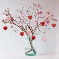thumbnail image 7 of Tupukom Valentines Decorations 36 Pcs Valentines Heart Shaped Ornaments - Valentines Heart Decorations Glitter Heart Shaped Baubles - Romantic Christmas Valentines Tree Hanging Decorations, 7 of 7