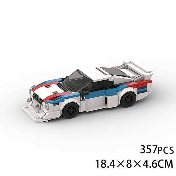 357 PCS Lancia 037 MOC [compatible with mainstream brands]Speed Champions Racing Car Sports Model Garage Sets Building Blocks Famous Racers City Vehicle Technique DIY Bricks Toys(D 010167 )