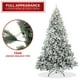 thumbnail image 3 of Árbol de Navidad Casafield pino cubierto de nieve 2.3 m con soporte, 3 of 7