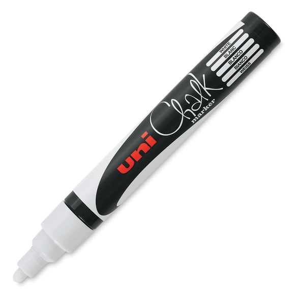 Uni Chalk Marker - White, 5 mm