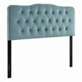 thumbnail image 2 of Modway Annabel Full Diamond Tufted Performance Velvet Headboard in Light Blue, 2 of 7