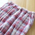 thumbnail image 6 of JLFKNG Capri Pants For Women Ladies Flannel Pajama Trousers Plaid Thickened Coral Warm Closing Trousers Home With Trousers Pockets Comfy Womens Clothing, 6 of 8