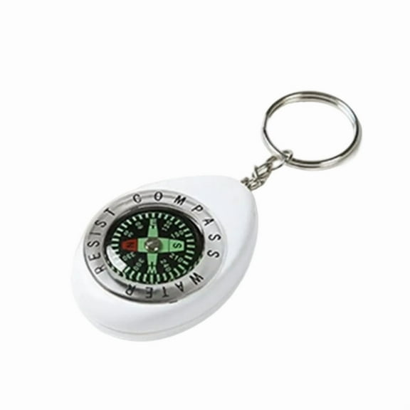 Colorful Pocket Compass Keychain for Outdoor Activities and Travel Guidance Bag Pendant Unisex Backpack Accessories