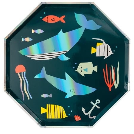 Meri Meri Under The Sea Dinner Plate, 8ct