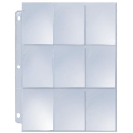 3 Max Cards - Max Pro Premium 9-Pocket Coupon Trading Card Pages