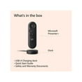 Microsoft Presenter+ Wireless Presentation Remote Control Matte Black