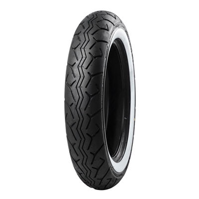 130/90-16 (67H) Tube Type Bridgestone G703 Front Motorcycle Tire White Wall for Yamaha Road Star XV1600A