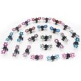 thumbnail image 3 of 30 mini pinzas para el pelo para niños, pasador de cristal con forma de flor, pinza para el pelo (diez colores), 3 of 7