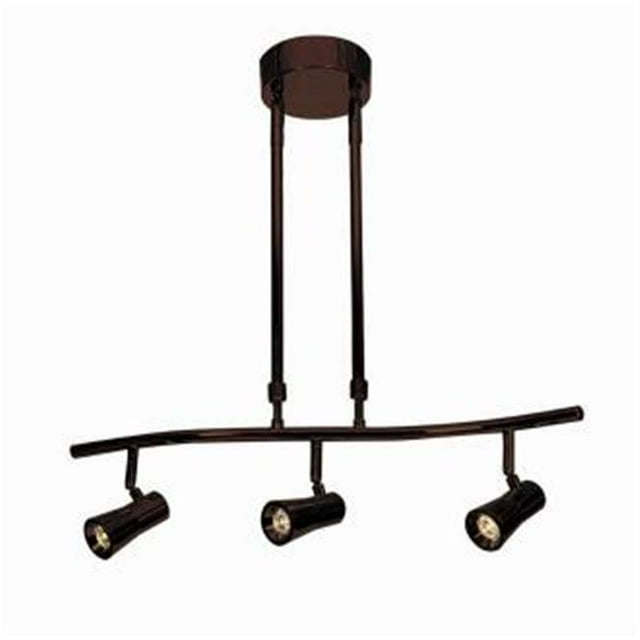 Accesslighting 63063LEDD-BRZ Élégant 3Light Dimmable LED Projecteur Pendentif- Bronze