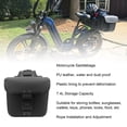 thumbnail image 4 of Alforjas Para Motocicleta, 2 Piezas, 7,4 L, Exterior De Cuero De PU, Gran Espacio De Almacenamiento, Bolsas Laterales Para Motocicleta Con Cuerda Para Guardar Llaves Y Botellas De, 4 of 7