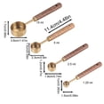 thumbnail image 2 of ZZHZGZ Canada Sale Stainless Steel Measuring Cups and Spoons for Kitchen Storage Containers for Precise Cooking and Baking, 2 of 7