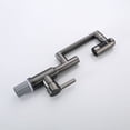 thumbnail image 5 of Bathroom Accessories Stainless Steel Digital Display Wash Basin Faucet Hot And Cold Water Sink Faucet Gray, 5 of 9