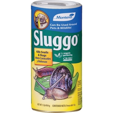 Sluggo Slug And Snail Bait - Bait, Outdoor Use, 1000 Sq Ft Coverage - 1 Lb