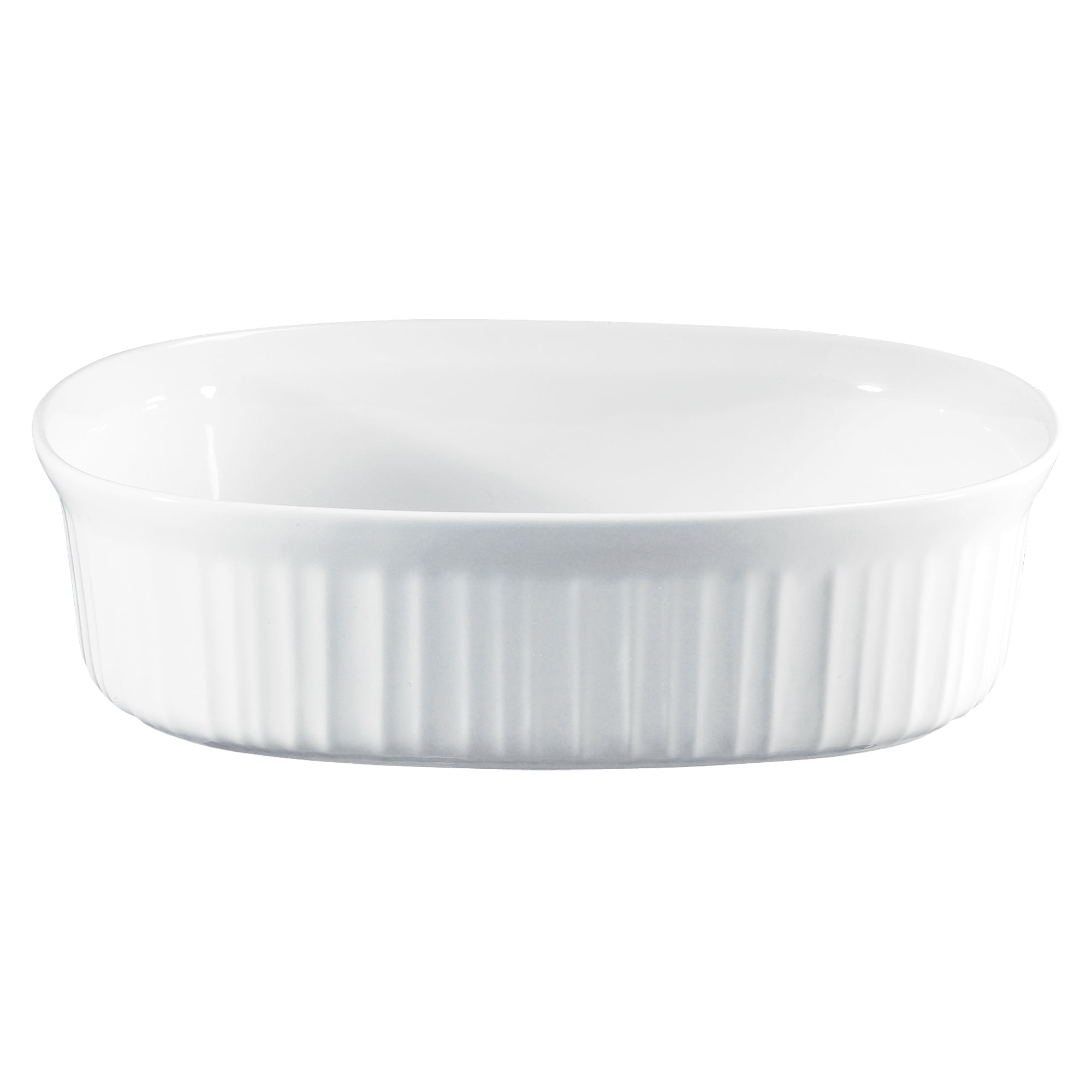 CorningWare French White 1.5 Quart Ceramic Casserole Dish