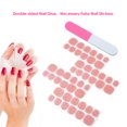 thumbnail image 3 of 2 Sheets 48pcs Double-sided Nail Glue Sticker Jelly Transparent Flexible Fake Nail Tips Adhesive Nail, 3 of 7