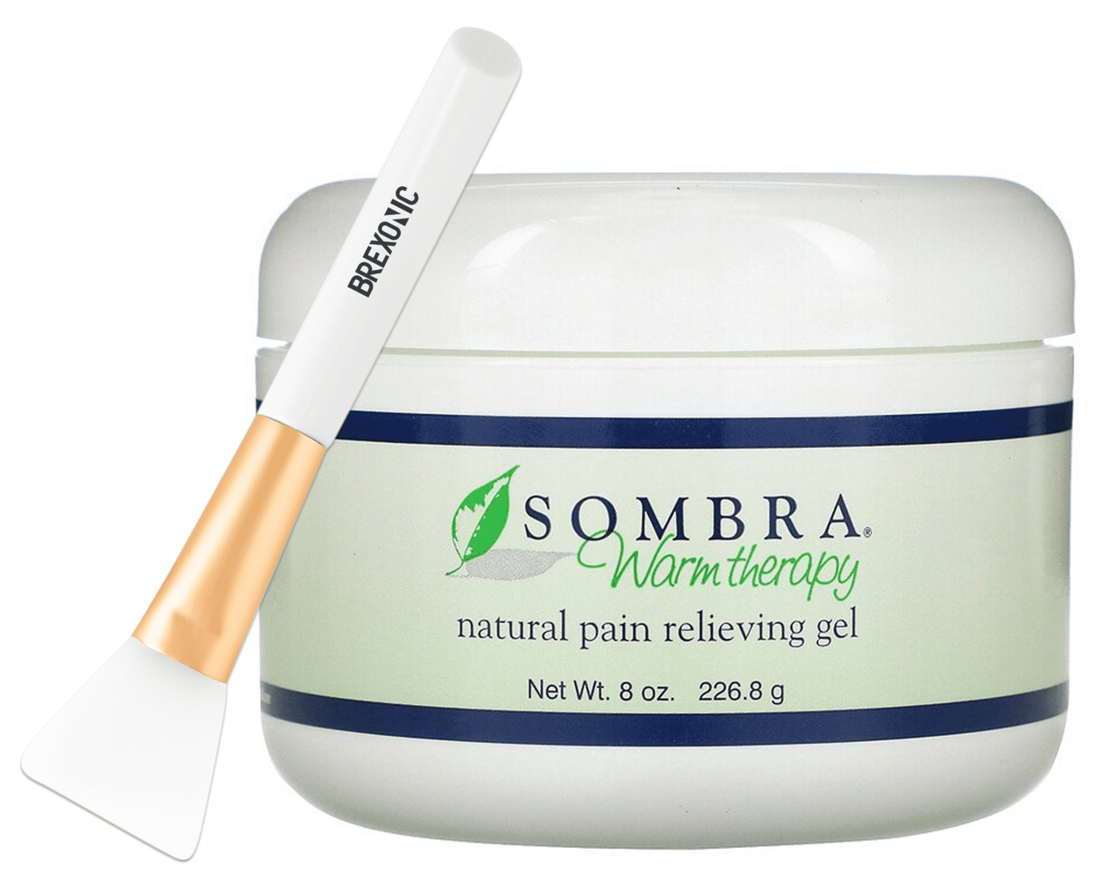 Sombra 8 Oz Warm Therapy Natural Pain Relieving Gel, for Migraine
