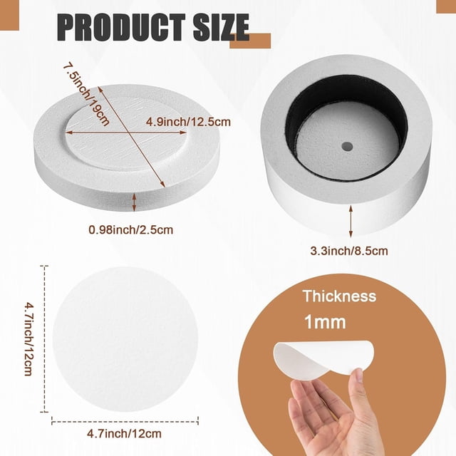 Large Microwave Kiln with 50Pcs Kiln Paper Glass Jewelry DIY Tools Pottery Kit for Home Use Glass Fusing Melting Jewelry