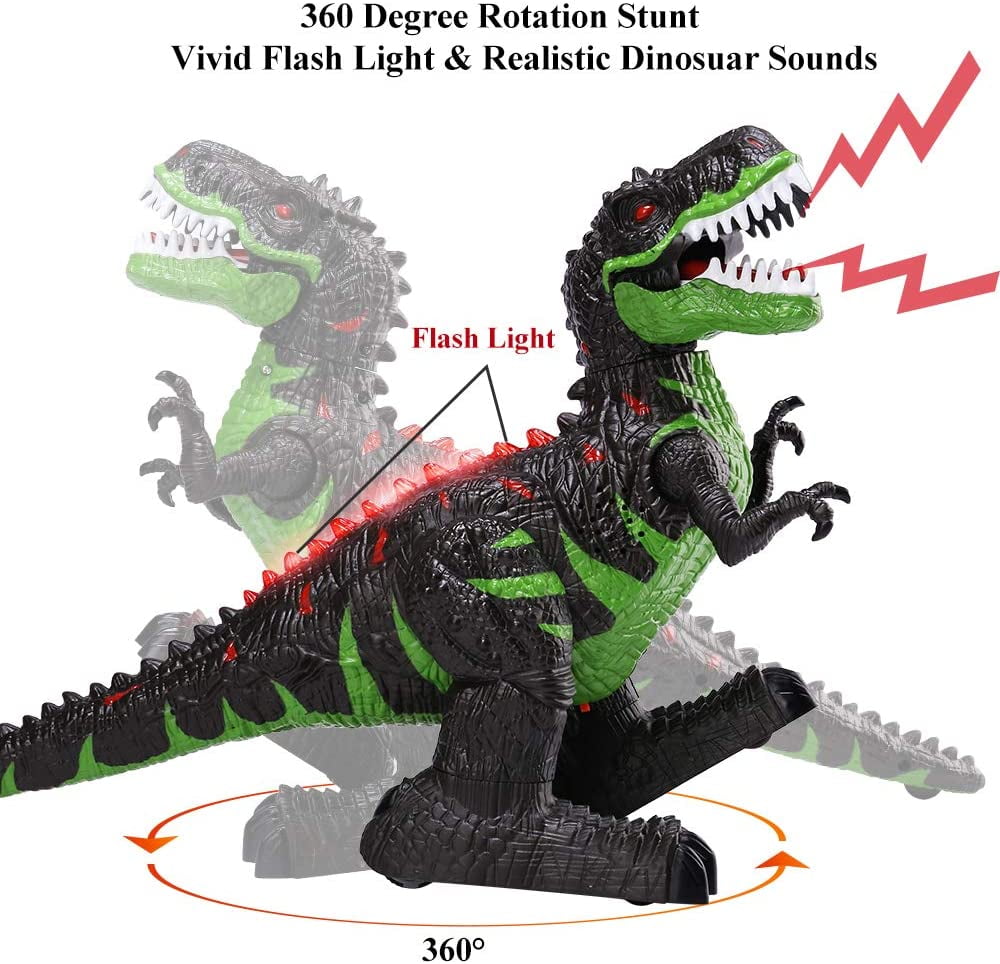 Buy TEMI 8 Channels 2.4G Remote Control Dinosaur for Kids Boys Girls