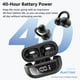 thumbnail image 5 of Auriculares abiertos TOZO OpenEarring Bluetooth 5.4 negros, 5 of 7