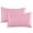 15-Pink, variant on Fdelink Pillow Cases Clearance Silk Pillowcases 2 Pack for Hair and Skin Both Sides Proof Soft Breathable Smooth Silk Pillow Cover Red