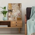 thumbnail image 5 of Vintage Script Textured Canvas Print Wall Art for Living Room Bedroom Office Hotel Hallway, 5 of 8