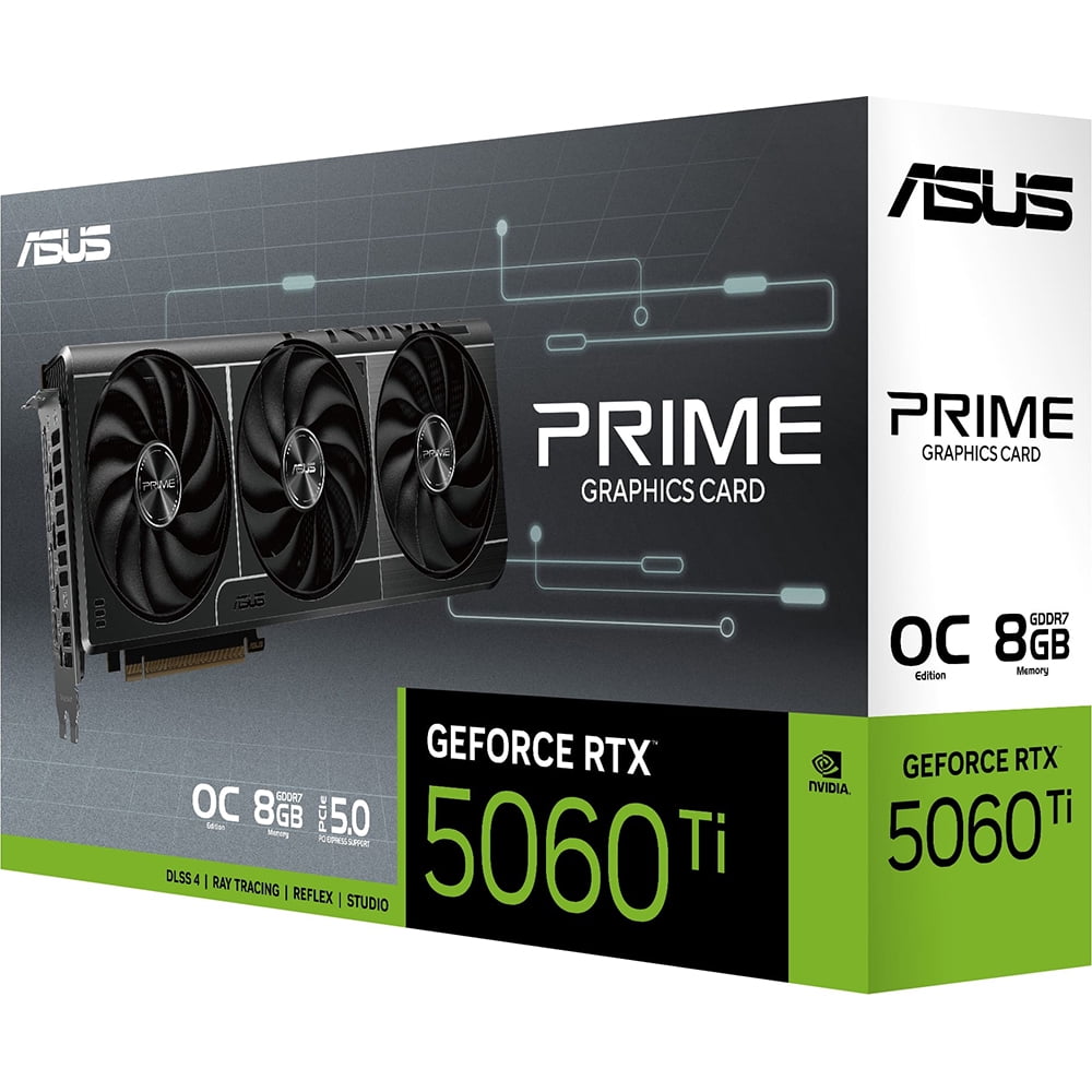 ASUS RTX 5060 Ti 8GB - High-graphics cards for retailers - Walmart