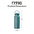 thumbnail image 5 of RTIC 32 oz Ceramic Lined Insulated Outback Bottle, Leak Resistant, Deep Harbor, 5 of 7