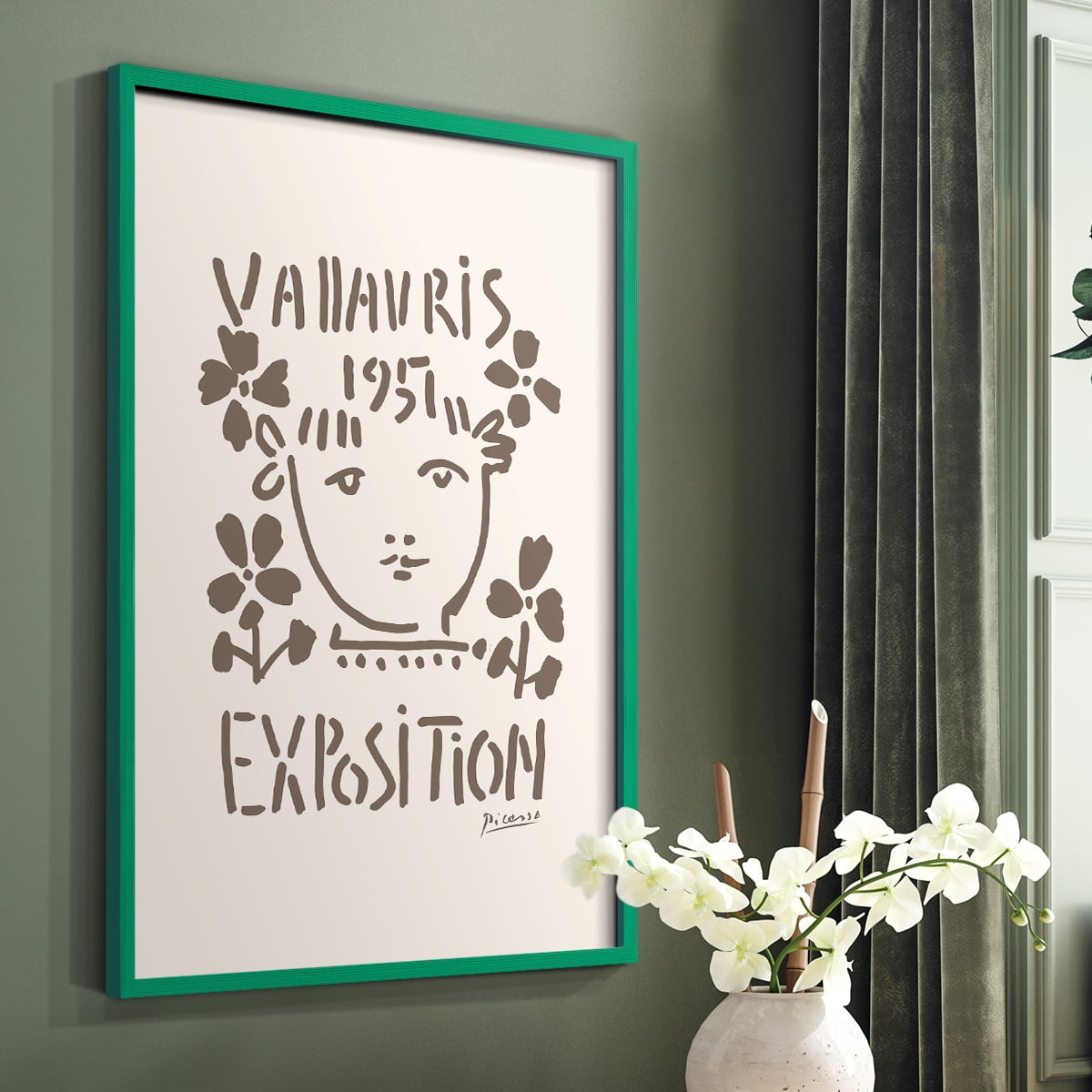 Matisse CCXVII in Solid Wood 11 x 14 Framed Print